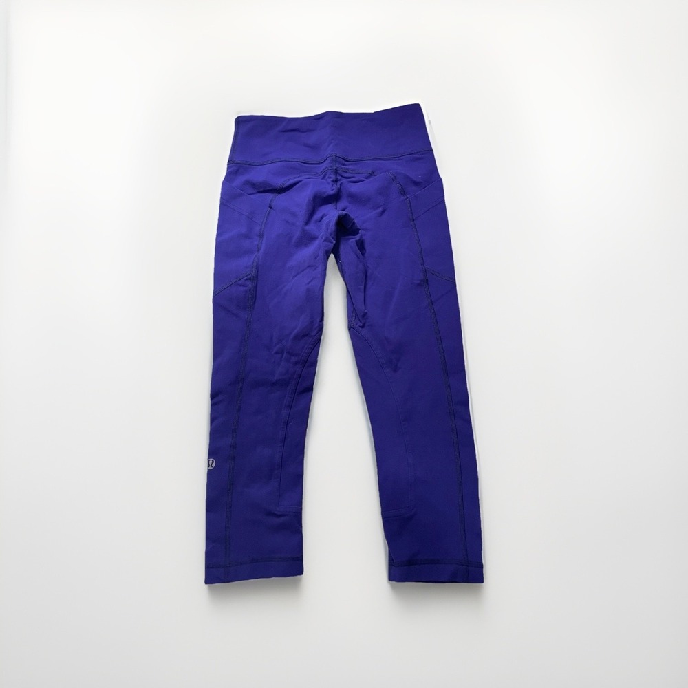 Lululemon Base Pace High-Rise Running Tight Size 4 Purple Blue